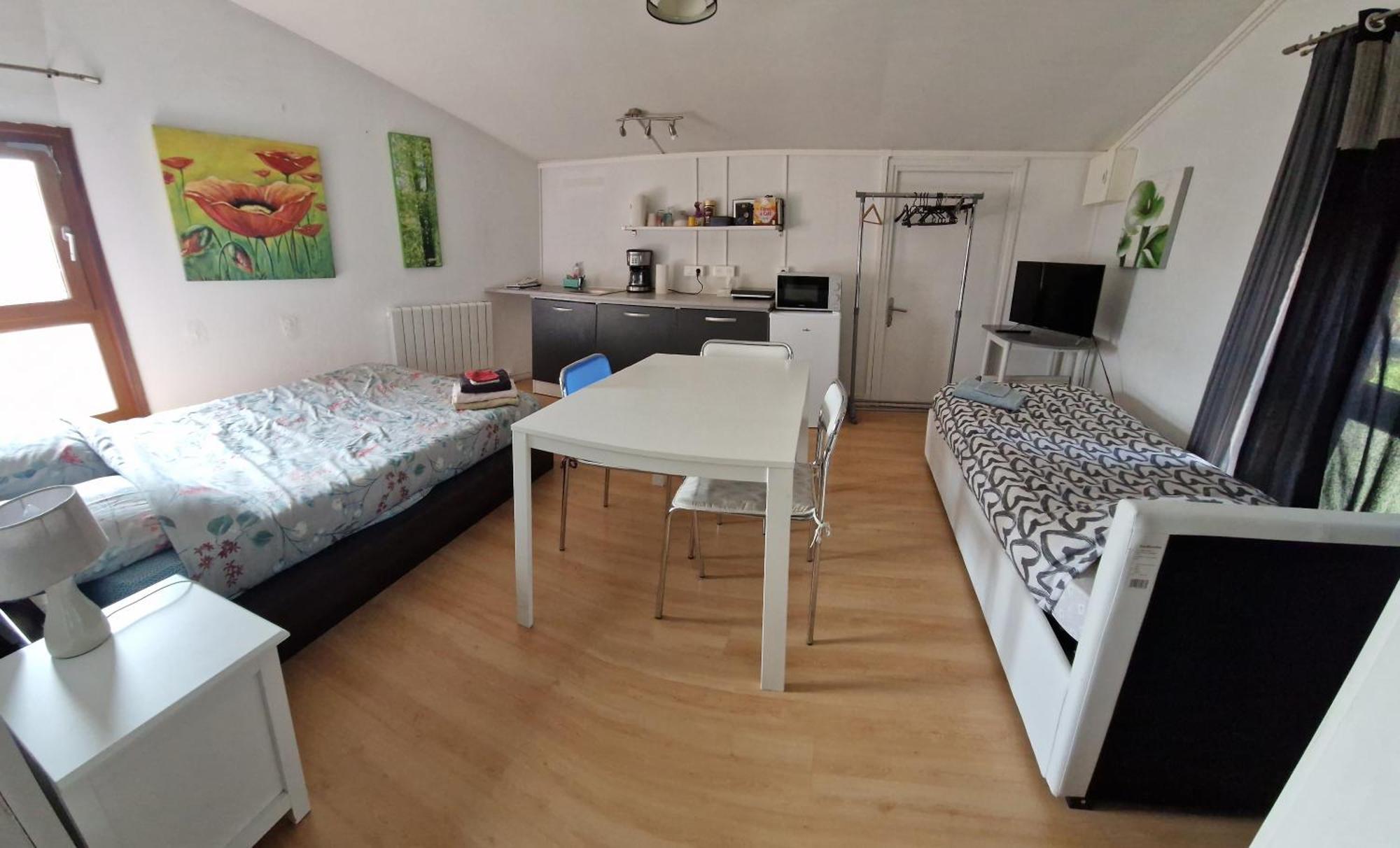 Studio, Chambres, Appartement, Gite Vendegies-sur-Ecaillon Экстерьер фото