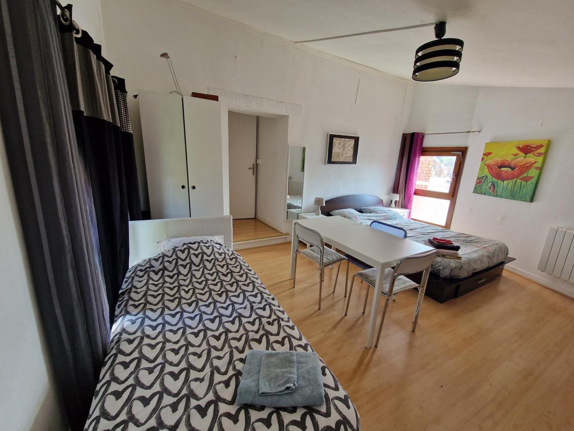 Studio, Chambres, Appartement, Gite Vendegies-sur-Ecaillon Экстерьер фото